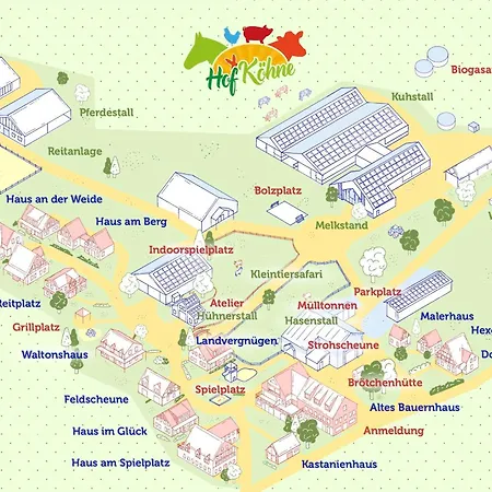 Semesterbostad Hof Koehne - Haus Im Glueck Rechts *