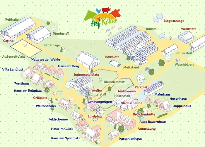 Semesterbostad Hof Koehne - Haus Im Glueck Rechts *